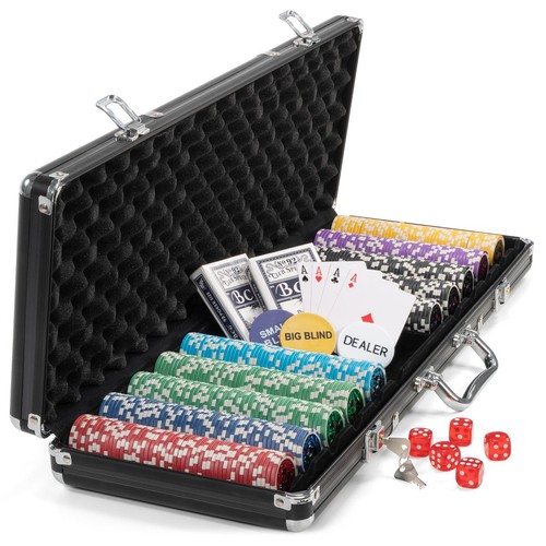 Pokerkoffer pokerset 500 laser - pokerkoffer,