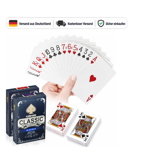 Poker karten set decks - poker,