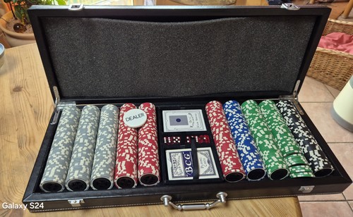 Poker koffer mit 500 - poker,