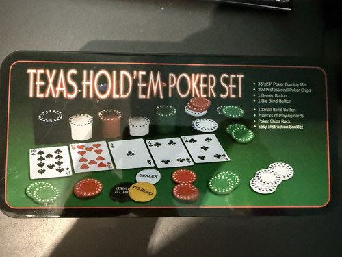 Texas hold pokerset - texas,