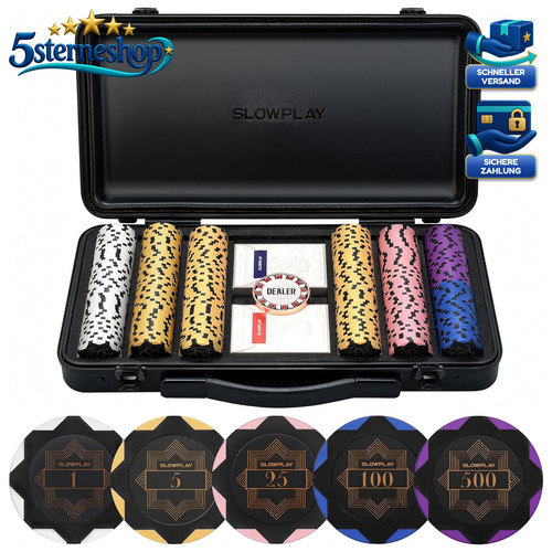 Pokerchip set 300 ton - pokerchip-set, ton-chips