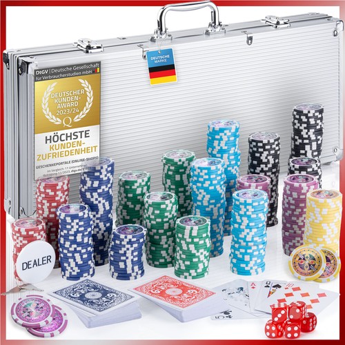 Profi pokerkoffer pokerset - profi,