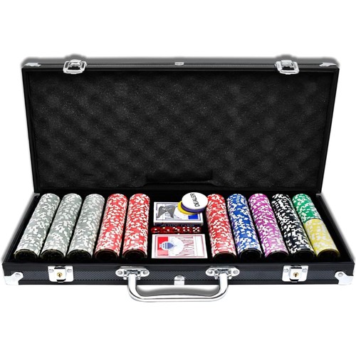 Pokerkoffer set 500 - 500, chips