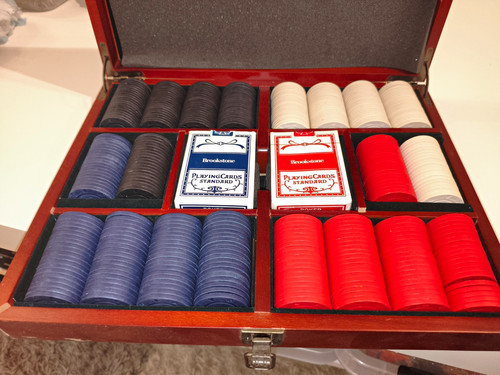 Brookstone poker chip - brookstone, poker-chip-set