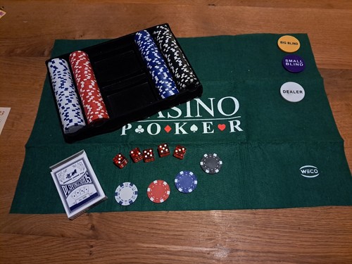 Poker spiel set - poker,