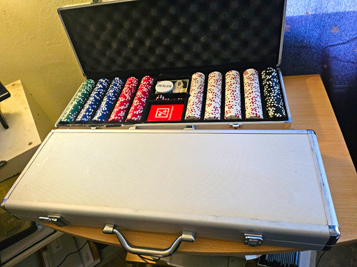 Poker chipkoffer casino set - chipkoffer, casino-set