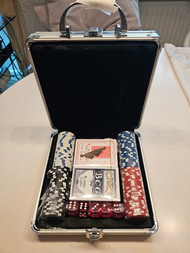Poker set koffer - poker,