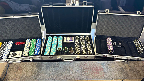 Bosans pokerchip koffer set - bosans, im