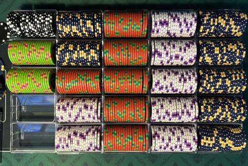 Poker chips set - set, pokerstars