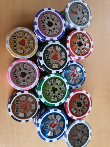 100 profi laser poker - 100, chips