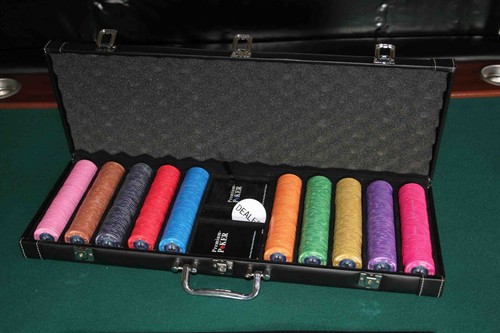 Original royal poker chip set - poker,