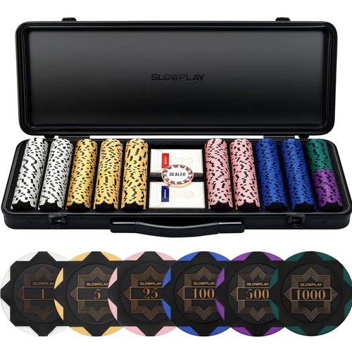 Poker chips set - poker, set,