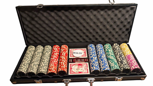 Pokerkoffer komplett set 500 - pokerkoffer, komplett-set