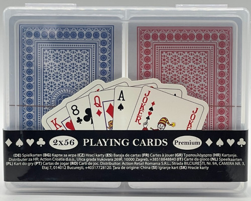 Spielkarten set poker - set, 56