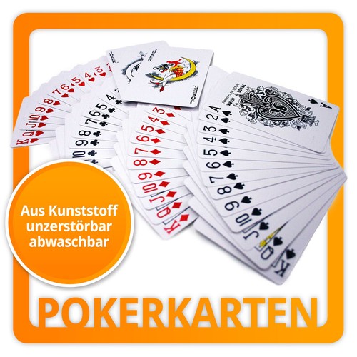 Pokerkarten spielkarten set - spielkarten,