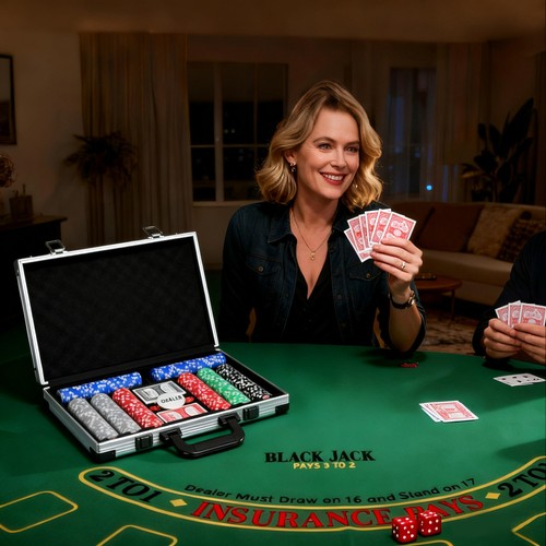 Sportnow pokerkoffer pokerset - pokerkoffer,