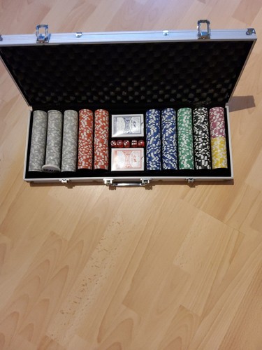 Pokerkoffer pokerset - pokerkoffer,