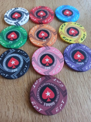 10x profi keramik - poker, chips