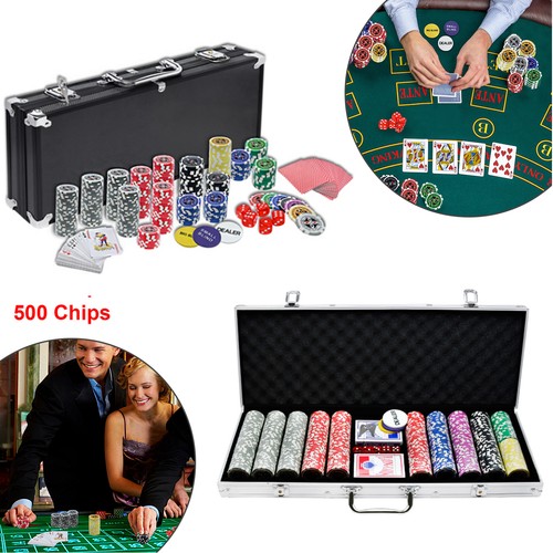 Pokerkoffer pokerset 500 - pokerkoffer, +