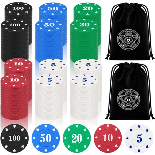 Pokerchips set 240 - stück, für