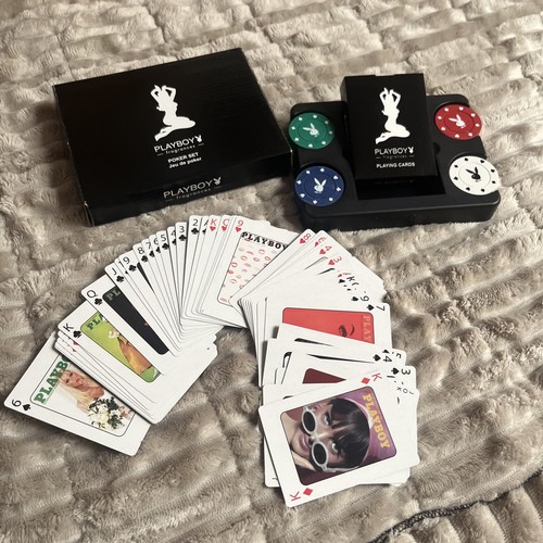 Playboy poker set - poker,
