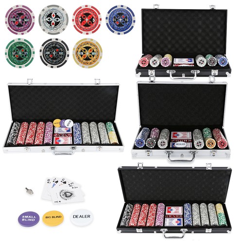 Pokerchips pokerset 300 500 - pokerchips,