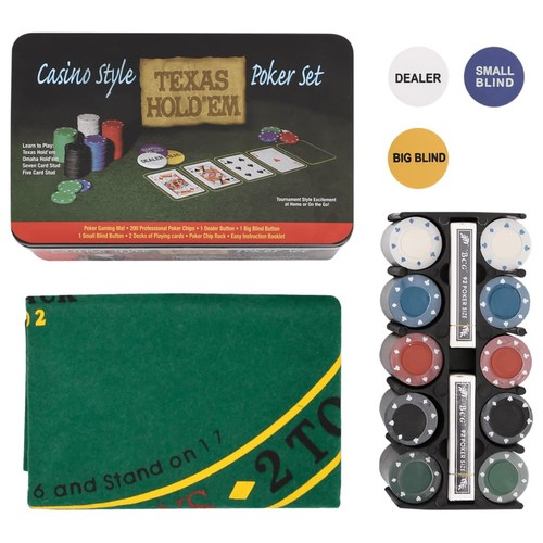 Pokerchips set pokerkoffer - set,