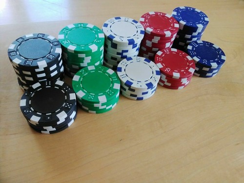 Pokerchips farben - 50, 5