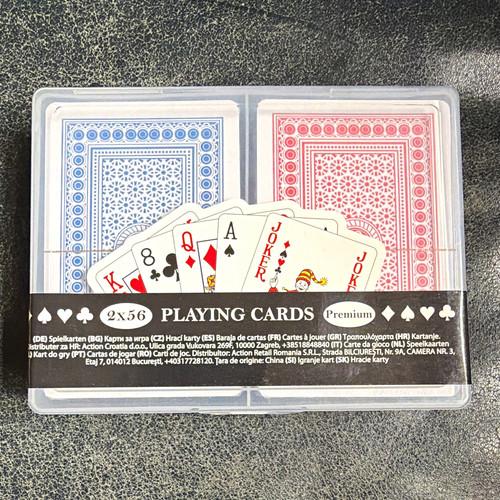 Action playing cards premium - cards,