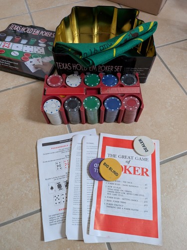 Texas hold poker set in - poker,