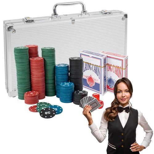 Poker set klassisch - poker-set, –