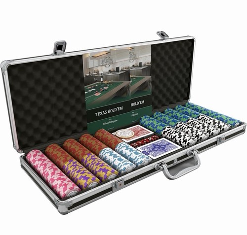 Komplettes pokerset 500 - komplettes, –