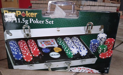 Propoker pokerkoffer set 300 - set,