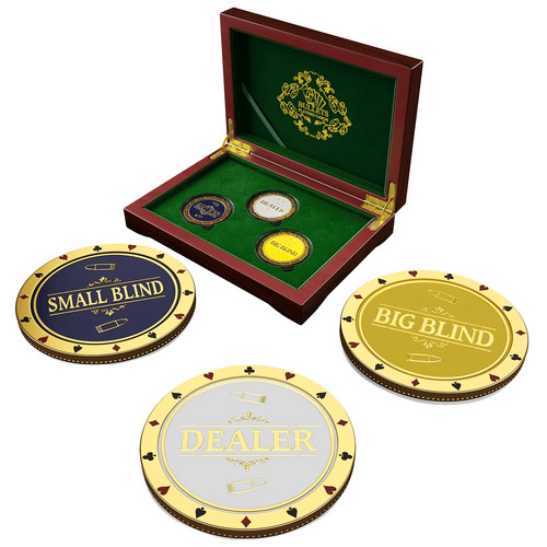 Dealer button set - dealer,