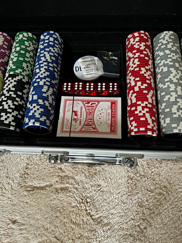 Poker chip set - poker,